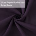 thumbnail image 4 of Unique Bargains Ensemble de Housse de Couette en Polyester Brossé 110 G/m2 Ensemble de Literie avec Nœud Papillon, 3 Pcs,, 4 of 9