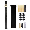 thumbnail image 2 of Saxophone de Poche, Mini Saxophone de Poche Instrument à Vent, Mini Saxophone Instrument Flûte Saxophone de Poche, Instrument de Musique C Pratique de Saxophone Clé, Saxophone de Poche Saxophone Portable Noir, 2 of 4