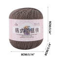 thumbnail image 3 of Clearance under $1 Tyidzon Fashion Crochet Thread Cotton Knitting Yarn Thread Balls Knitting Thread Yarn for Crocheting, 3 of 5