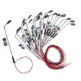 thumbnail image 4 of 20pcs 1/100 Model Street Lamp LED Courtyard Light Lamppost for Building Layout L02 White Lights 1:100, 4 of 8