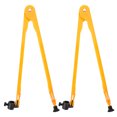 thumbnail image 1 of KAKOWELY pencil compass 2pcs Plastic Geometry Compass for Drawing Circles Math Teaching Tool for Teachers Whiteboard Math Supplies for Classroom Demonstrations, 1 of 4