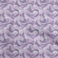 thumbnail image 1 of oneOone Cotton Cambric Amethyst Fabric Asian Japanese Wave Sewing Craft Projects Fabric Prints By Yard 56 Inch Wide, 1 of 4