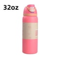 thumbnail image 2 of Owala Stainless Steel Water Bottle 32 oz - Deep Pink, 2 of 7