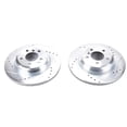 thumbnail image 1 of PowerStop EBR1414XPR Évolution Arrière Disques Percés et Rainurés pour BMW 328i 2016, 1 of 1