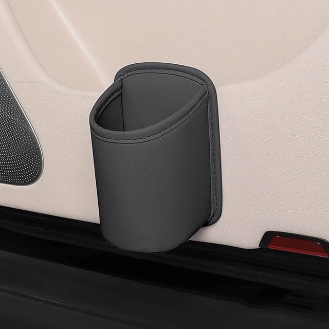 TopLLC Hooks for Hanging Car Door Side Storage Box Car Seat Back Multifunctional Storage Water Cup Side Storage Beverage Multi functional cup holder