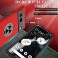 thumbnail image 5 of KOMI Pixel 7 Case, Google Pixel 7 Case with HD Screen Protector, Shockproof Google Pixel 7 Phone Case with 360° Magnetic Ring Holder Kickstand Phone Case for Google Pixel 7 Red, 5 of 5
