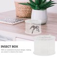 thumbnail image 3 of ifundom 1Pc Transparent Reptile Breeding Box with Safety Lid and Air Circulation for Pet Observation, 3 of 8