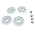thumbnail image 1 of 4 Pcs Roues, Roues de Rechange, Roues pour Patins à Roulettes 72 mm, 1 of 8