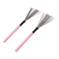 thumbnail image 4 of Brosse à Tambour, Brosse à Tambour Portable Structure Robuste pour Jouer Rose, 4 of 8
