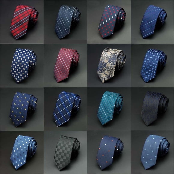 Hot Men's Grid Polka Dot Business Party Wedding Tie Necktie Father's Day Gift