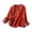 Red, variant on SNKSDGM My Items Women's Ethnic Style Linen Embroidered Top Loose Fit Vintage Clothing Made in Canada