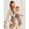 thumbnail image 2 of BabyBjrn Baby Carrier Mini Cotton Beige/Leopard 1 Count, 2 of 5