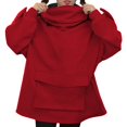 thumbnail image 3 of Sweat à Capuche Frog Mignon pour Femmes, Fermeture Éclair, Tunique Décontractée Ample, Costume Mignon avec Poches, 3 of 6