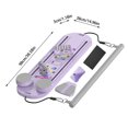 thumbnail image 3 of Riforla Board Reformer Set 15 in 1 Multifunctional Reformers Board Foldable Abs Core Trainer Board Reformers Set Reformer Set for Full Body Workouts Fitness & Yoga Equipment B, 3 of 5