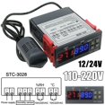 thumbnail image 5 of Lefu 12V/24V/110-220V STC-3028 Digital Dual LED Temperature Controller Thermostat, 5 of 5