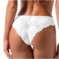 thumbnail image 1 of Culottes pour Femmes Aguichant Mignonnes à Nœud, Design Crochet, Dentelle Intégrale, Taille Basse, 1 of 9