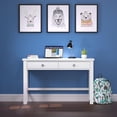thumbnail image 3 of Forever Eclectic Harmony Writing and Computer Desk, Matte White, 3 of 6