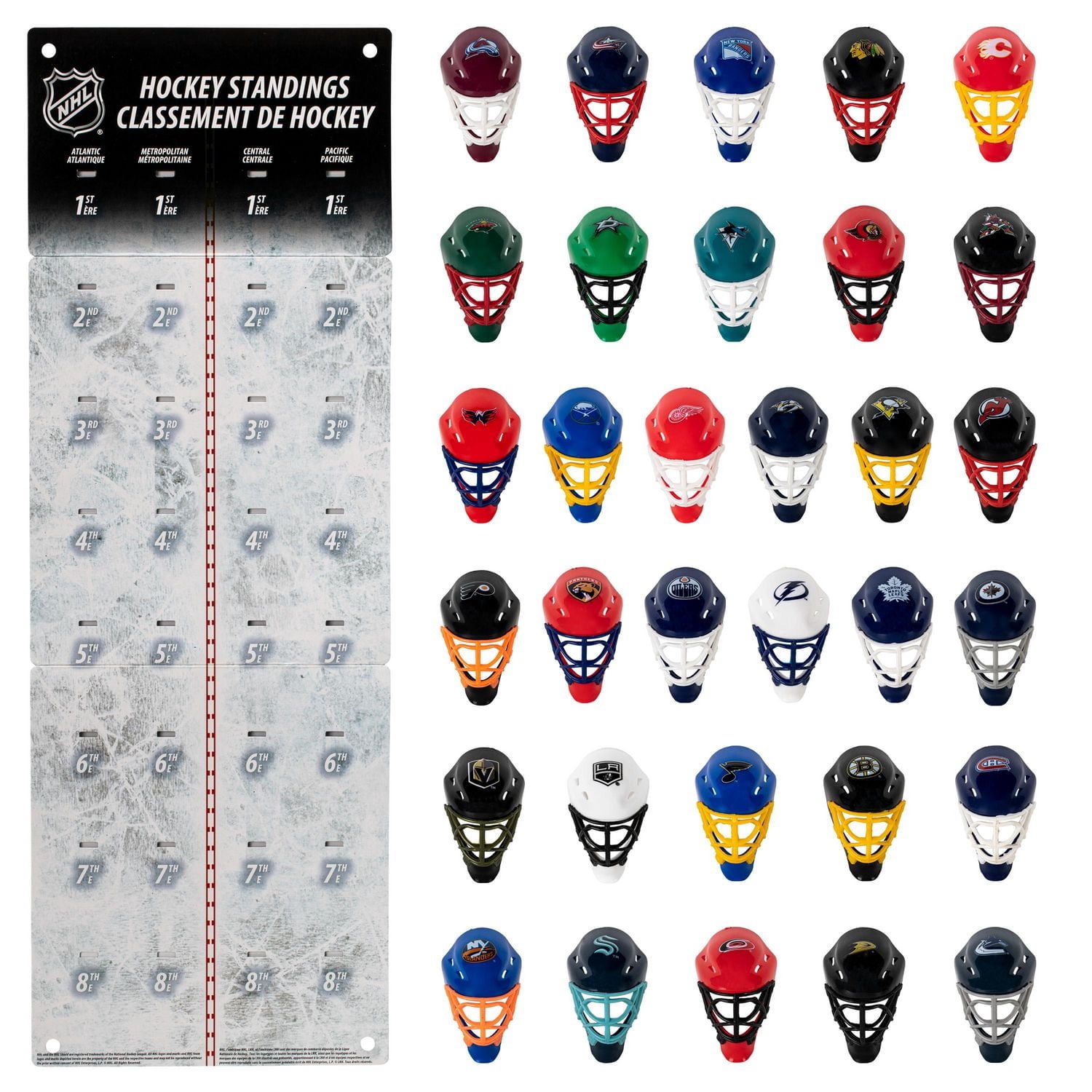 Traqueur de masque de gardien de but de la NHL