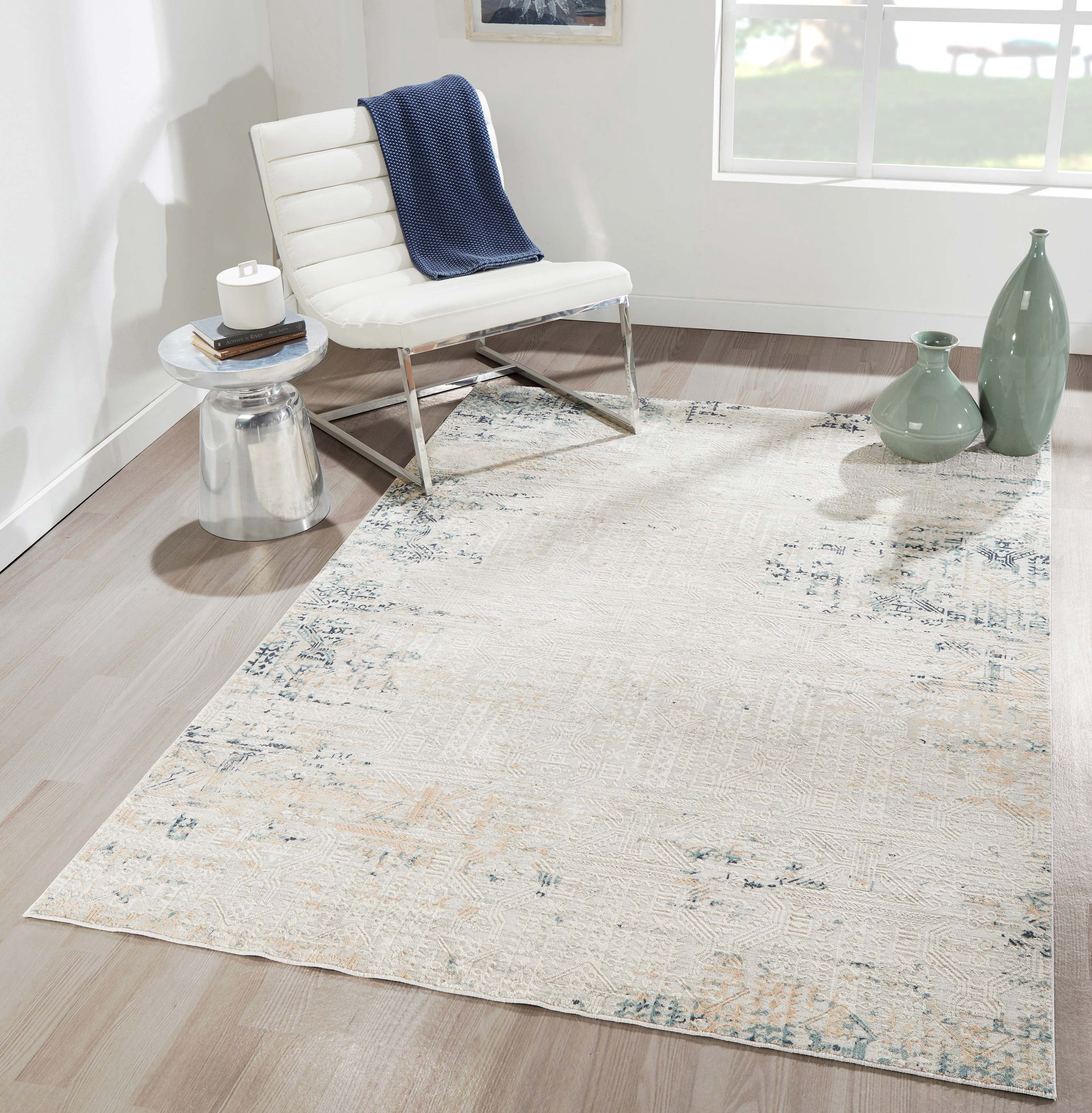 ECARPET Amber Tapis pour Salon, Chambre, Salle A Manger, Entrée, Couloir et Plus Encore.