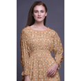thumbnail image 5 of Bimba Robe de Plage Longue Maxi d'Été Bohème Gitane à Imprimé Floral pour Femme - Medium, 5 of 5
