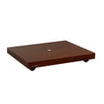 thumbnail image 2 of Fluance Turntable Isolation Base Anti-Vibration Wood Platform And HiFi Vinyl Record Weight Stabilizer - Natural Walnut, 2 of 8