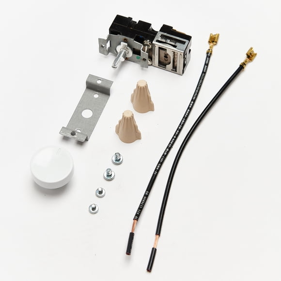 Stelpro Bella Thermostat 1 P Intégré Couverture 120-600 V - Mise à Niveau du Contrôle de Chaleur à Installation sur Site - Convient aux Plinthes Stelpro Bella Série Seulement (BA1T1W)
