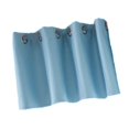 thumbnail image 1 of serony Solid Colored Short Valance Curtains Shade Curtain Kitchen Drape Balcony Curtain Kitchen Window Treatment Blue S, 1 of 9