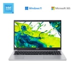 Acer Aspire Lite 15.6" FHD IPS Laptop, Intel N150, 8GB DDR4 RAM, 128GB SSD, Windows 11, One Year Subscription to Microsoft 365 Included