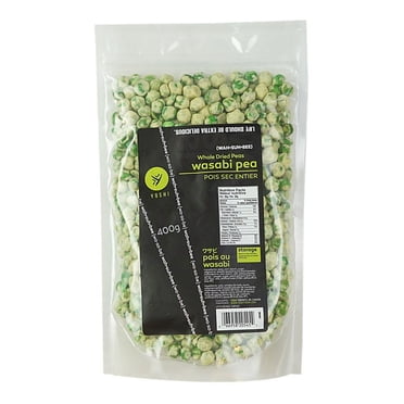 Yoshi Pois Verts Enrobés de Wasabi - 300 G/ Saveur Emballée, Croquants, Salés, Sucrés et Épicés