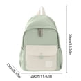 thumbnail image 3 of YIMWNYI Large Capacity Backpack for Men, Business Travel Backpack, Versatile Tote Bag with Organization Pockets, Waterproof Polyester Rucksack with Adjustable Strap, Stylish Durable Messenger Bag, 3 of 6
