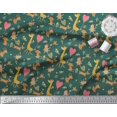 thumbnail image 3 of Soimoi Poly Georgette Fabric Balloon,Floral & Cute Animals Cartoon Fabric Prints by Yard 42 Inch Wide, 3 of 3