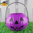 thumbnail image 3 of Deal of the Day! Halloween Pumpkin Bucket 1Pc Small Plastic Pumpkin Bucket For Kids Pumpkin Bucket Pumpkin Pail Halloween Candy Bucket Halloween Pumpkin Basket, 3 of 7
