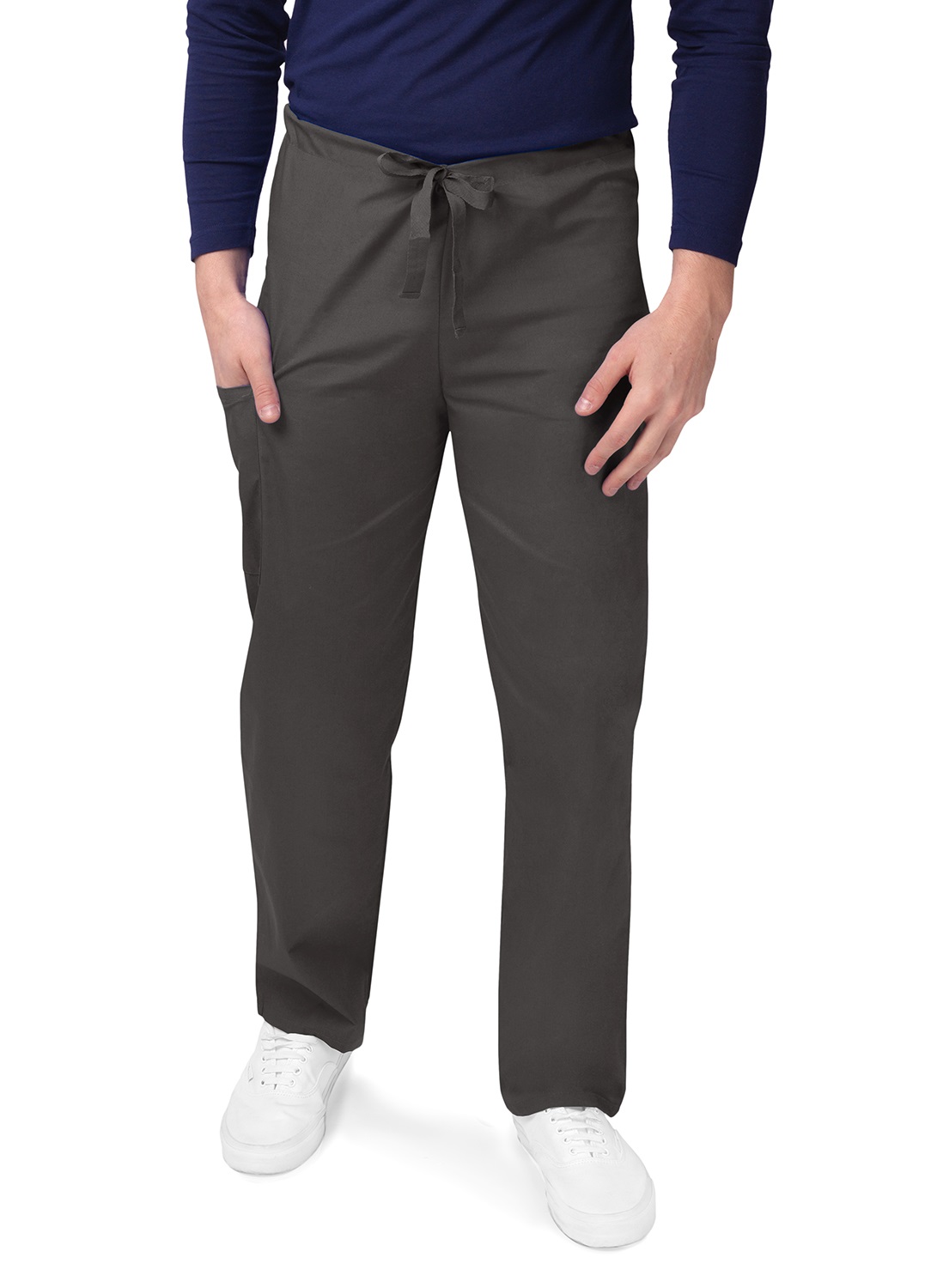 Sivvan Pantalon d'Uniforme Unisexe à Jambe Fuselée avec Cordon de Serrage (Offert en 10 Couleurs)
