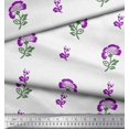 thumbnail image 3 of Soimoi Rayon Fabric Leaves & Floral Block Print Fabric by The Yard 56 Inch Wide, 3 of 3