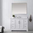 thumbnail image 1 of Vanity Art 48 Inch Single Sink Bathroom Vanity with Ceramic Sink and Engineered Marble Top, Without Mirror, 1 of 4