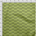 thumbnail image 3 of oneOone Georgette Viscose Fabric Chevron Ikat Fabric Prints By Yard 42 Inch Wide, 3 of 4