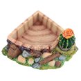 thumbnail image 1 of Feeding Bowl, Exquisite Appearance Feeding Plate, Lizard Resin For Reptiles Pets, 1 of 8
