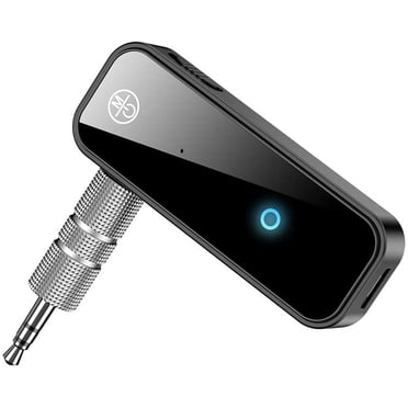 Bluetooth 5.0 Adapter 3.5mm Reciever, 2-in-1 Wireless Transmitter & Receiver for Streaming Audio of TV, PC, Speaker, Headphones, Car, Home Stereo