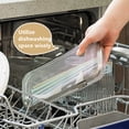 thumbnail image 3 of Stainless Steel Chopsticks,Stainless Steel Dishwasher Stainless Steel Mesh Utensil Cleaning Basket Dishwasher Safe Basket Kitchen Tools Spoon Chopsticks Cleaning Basket, 3 of 7