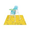 thumbnail image 4 of Decodeary Anti-Slide Design Childrens Crawling Carpet For Home And Dining Chair Children's Crawling Carpet Kid Game Activity Rug Yellow 110*110cm 1Set, 4 of 6