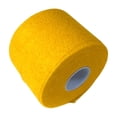 thumbnail image 2 of Langgg Badminton Grip Cushion Wrap 22 Yards PU Blue Tape Racket Tennis Film Grip Dark Backing Yellow, 2 of 6