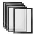 thumbnail image 1 of Unique Bargains 12"x17" Magnetic Display Frame A3 Adhesive Magnetic Sign Holder Black 5 Pack, 1 of 6