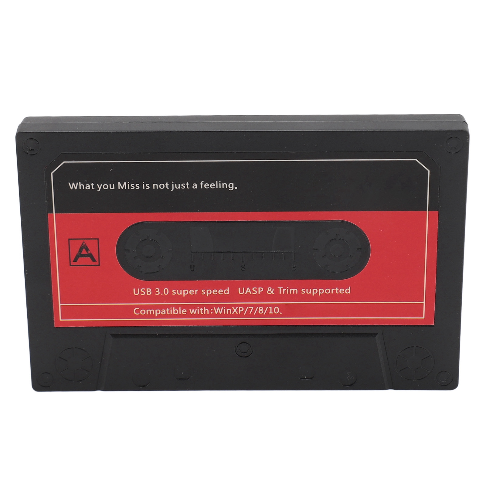 2.5 Inch  SSD Enclosure, Plug and Play Professional Aluminum Alloy External Hard Drive Enclosure 5Gbps  for 2.5 inch HDD