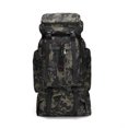thumbnail image 2 of Backpack Outdoor 80L Large Capacity Nylon Rucksack Camping Sports Packsack Travel Mountaineering Storage Bag with Rain Cover Desert Camouflage, 2 of 9