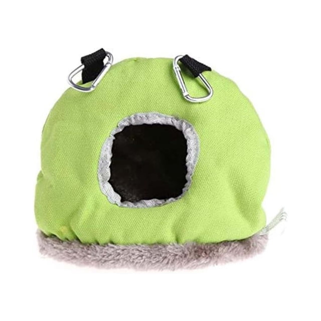 Winter Warm Hanging Bird Bed Round Tent Comfortable for Small Parrots Birds Cage