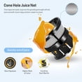 thumbnail image 4 of Mini Juicer Extractor Slow Masticating Easy to Clean  Cold Press Juicer Machine with quiet motor for High Nutrient Fruit Juice (Brush Included), 4 of 9