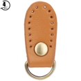 thumbnail image 3 of Bag Buckle Bag Buckle Lock Fittings Hardware Accessories Leather Buckle 4Pcs Bag Buckle Cow Split Leather DIY Hand Made Sewing Craft Handbag With Bronze Fittings, 3 of 8
