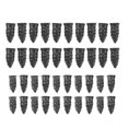 thumbnail image 4 of Tire Repair Rubber Nail,40 Pcs Vacuum Tire Car Tire Repair Nails Kit Tire Repair Rubber Screws Breakthrough Technology, 4 of 5