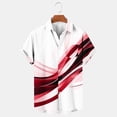 thumbnail image 1 of Styesk T-Shirts pour Hommes Col Rabattu Fluide Léger Manches Courtes Cardigan Boutonné Haut Chemise Manches Courtes Col Rabattu Haut Chemise, 1 of 4