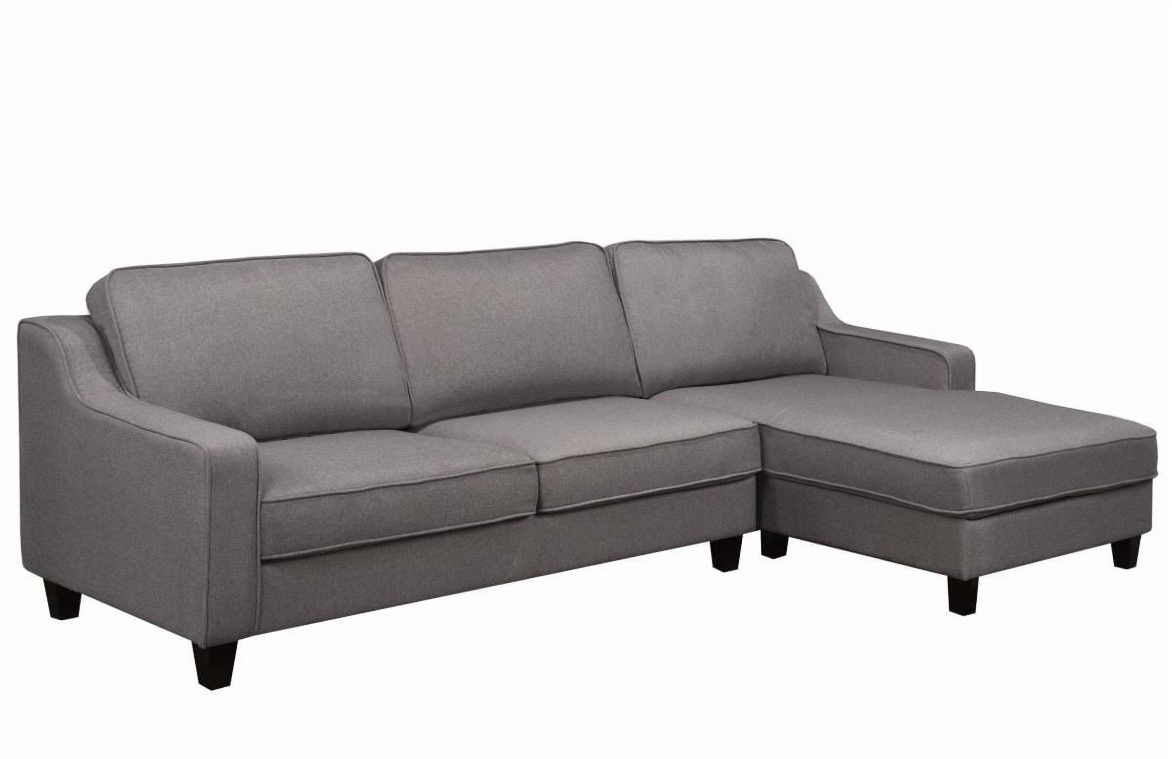 Sonia RHF Sectional, Grey